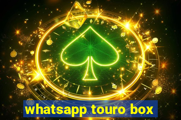 whatsapp touro box